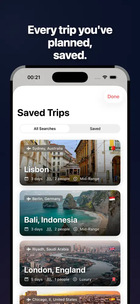 Organize your complete travel itinerary with real-time AI updates
